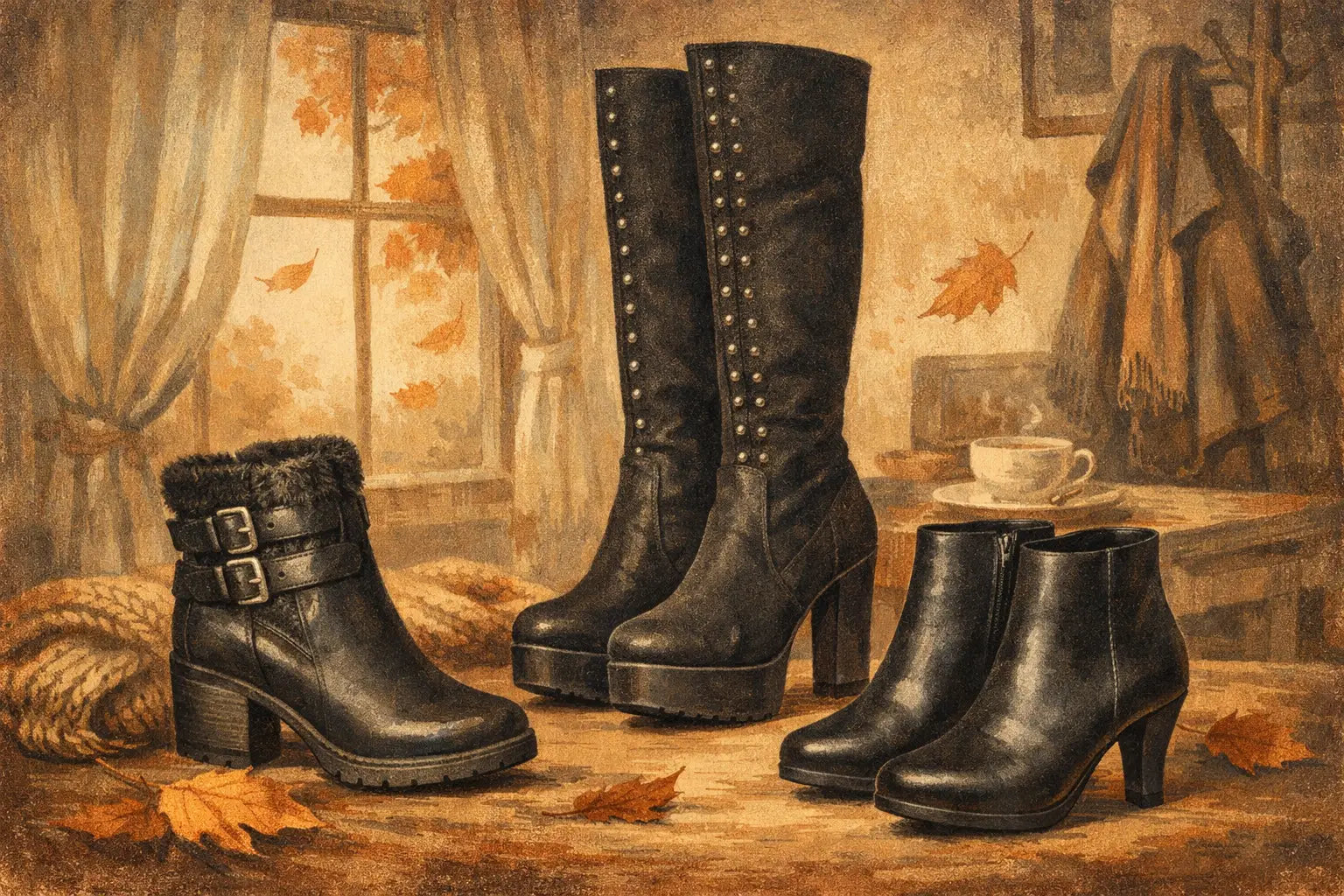 Botines mujer 19990 para otoño invierno