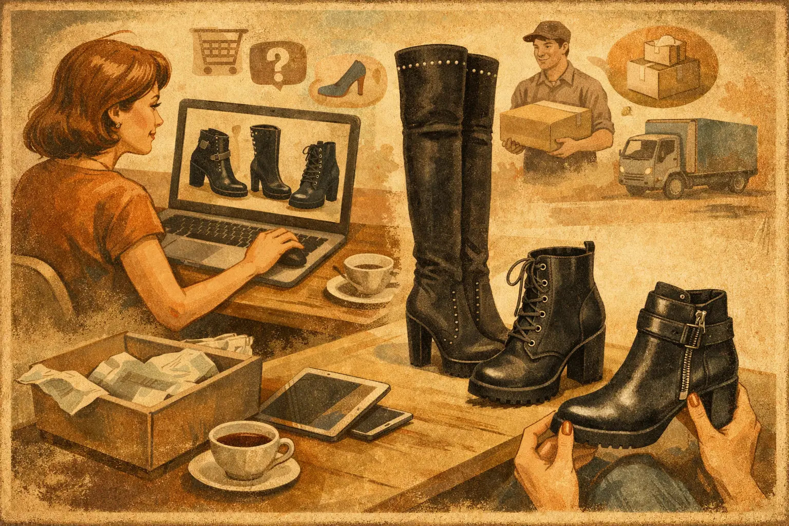 Guía para comprar zapatos online sin fallar