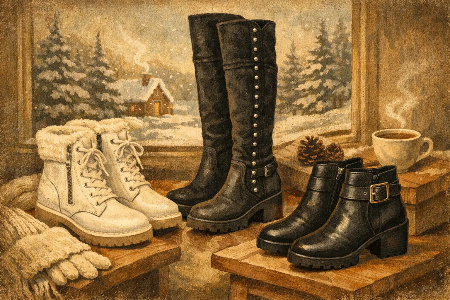 Mejores zapatillas blancas mujer para invierno