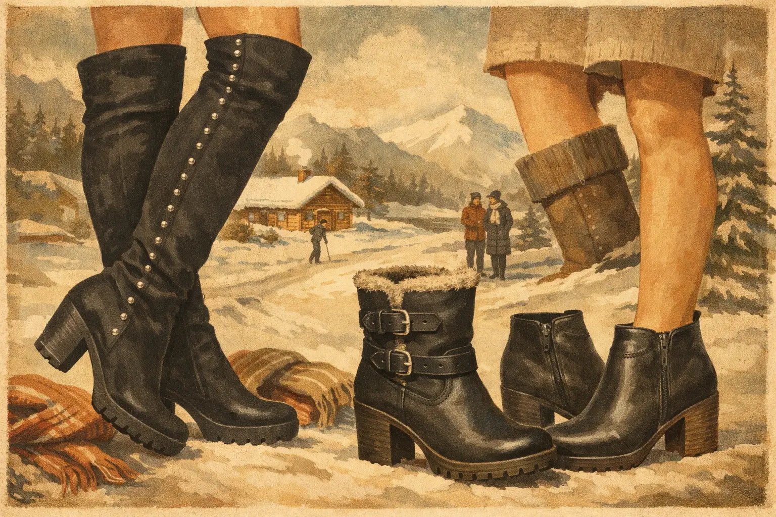 Botines vs botas invierno: cuál te conviene