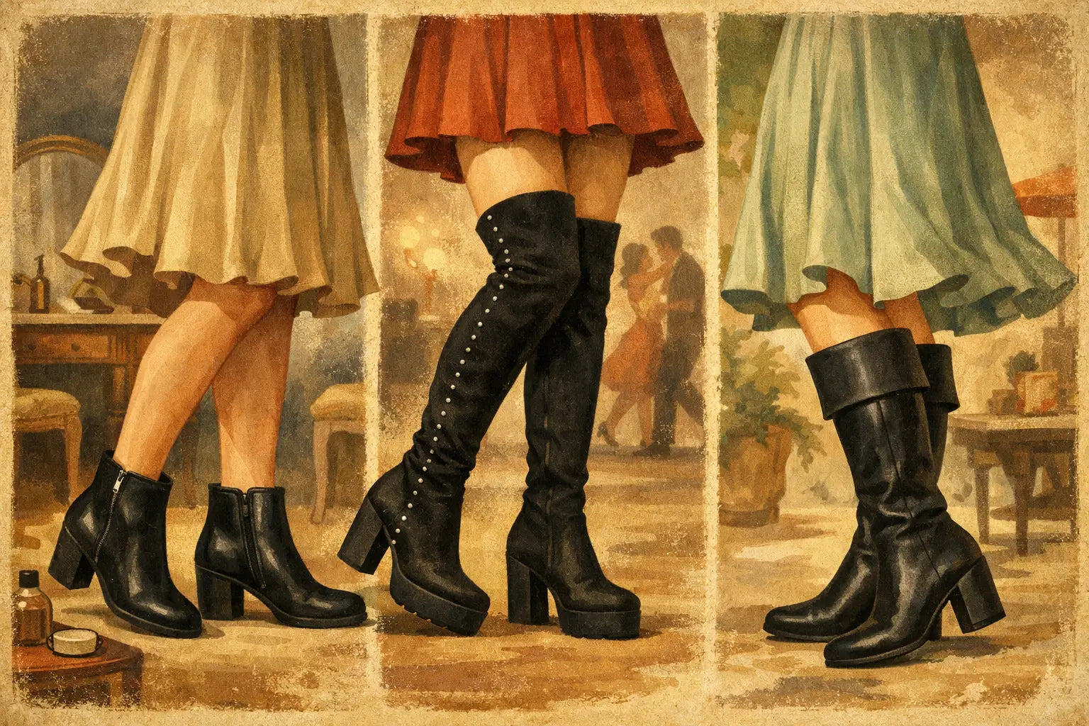 Qué zapatos usar con falda según la ocasión