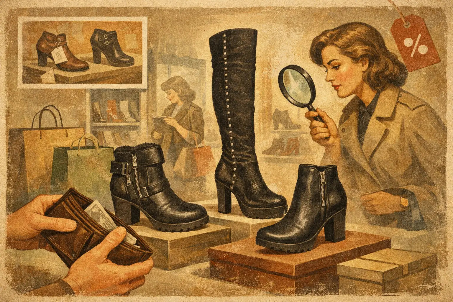 Cómo encontrar zapatos en oferta sin fallar