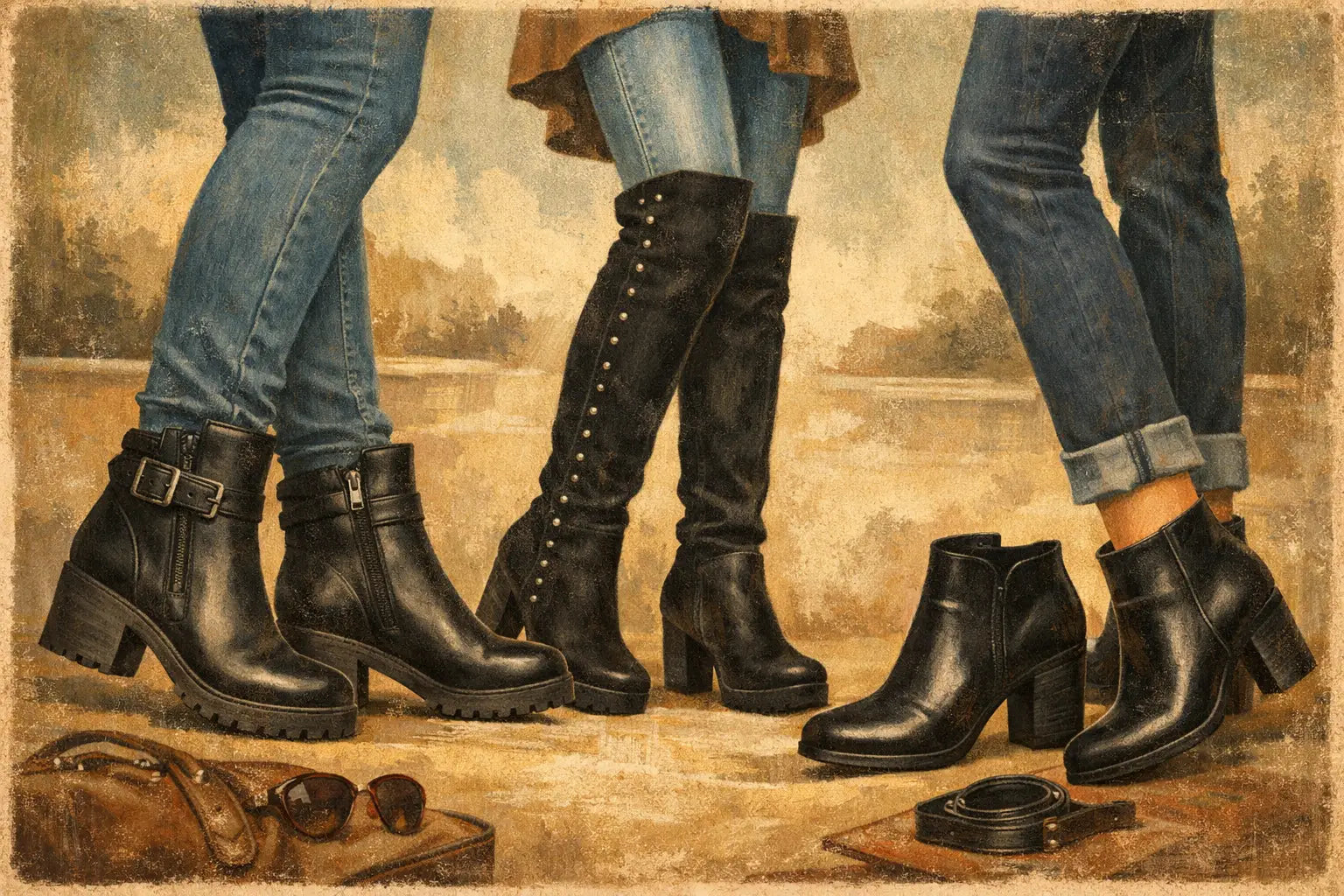 Cómo combinar botas con jeans sin fallar