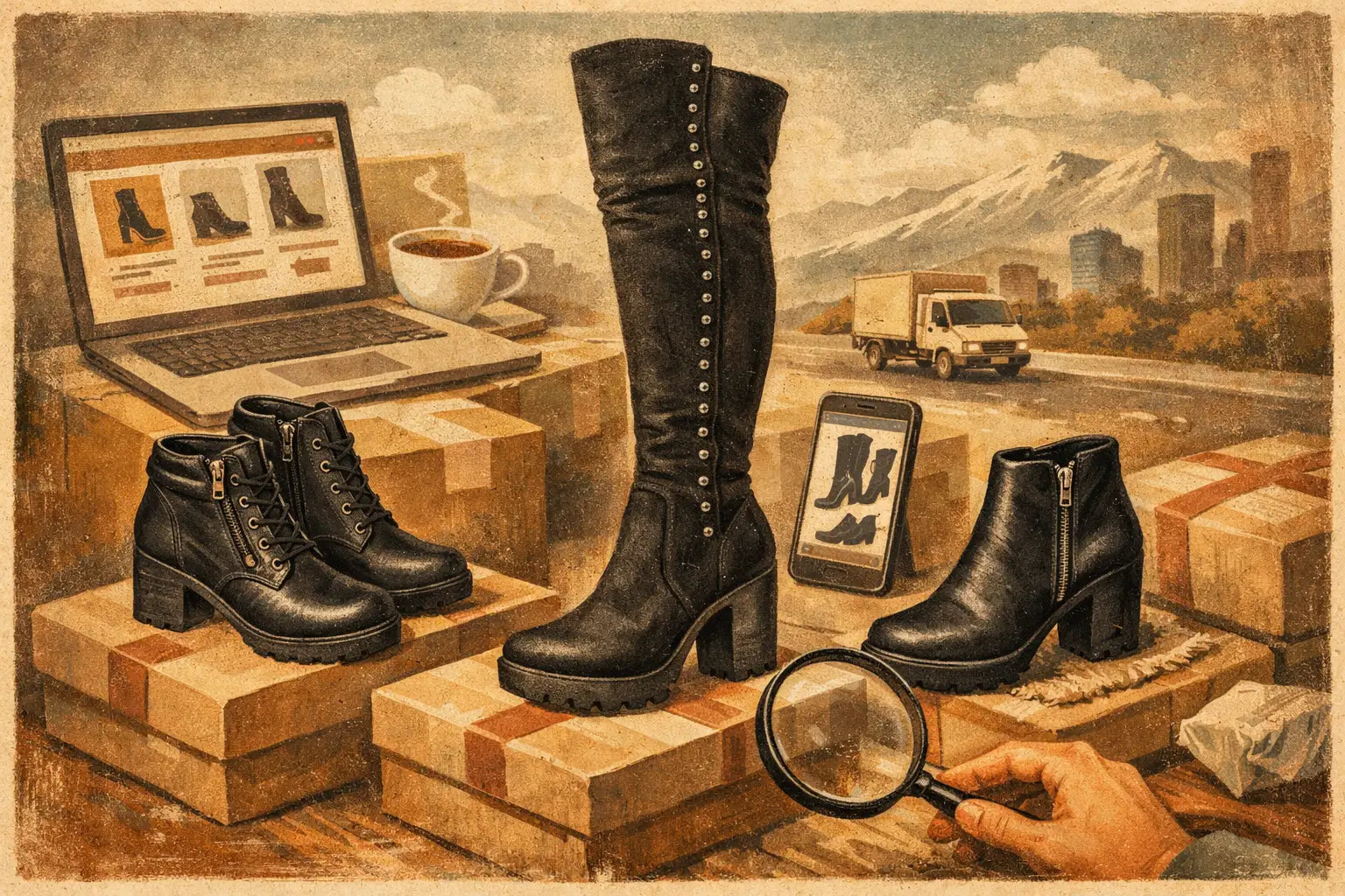 Comprar botas online Chile sin fallar