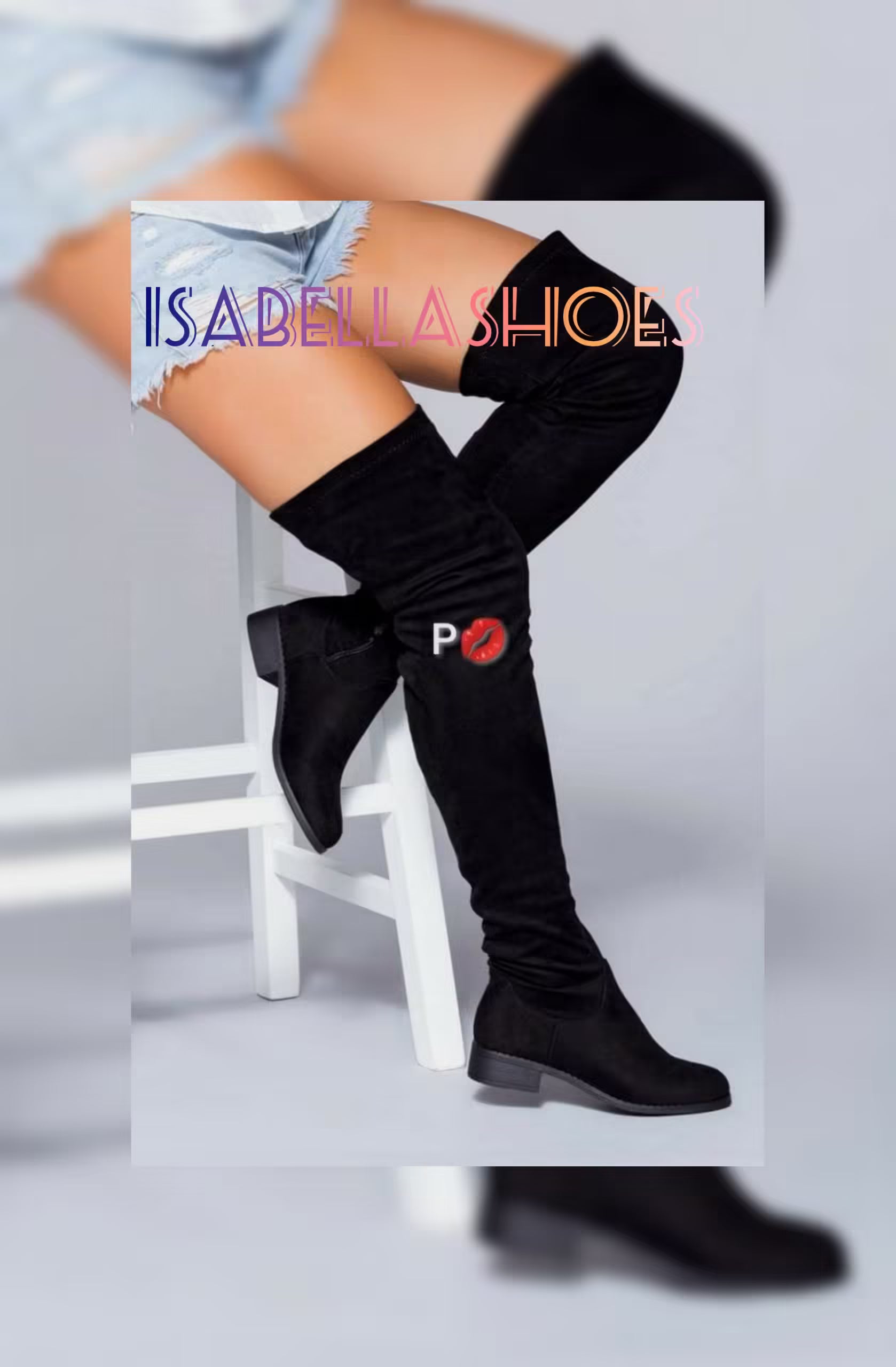 Bucaneras gamuza negro