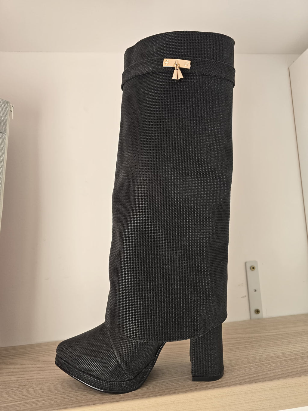 Botas y botin doble funcion negro