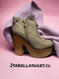 Botines gamuza