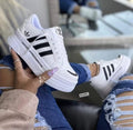 zapatillas color blanco
