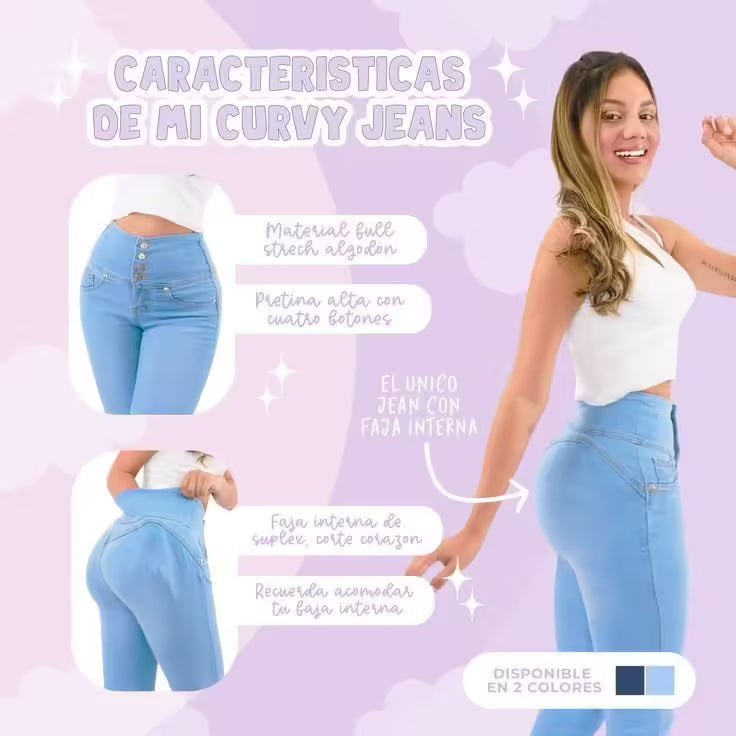 Curvy Jeans Celeste