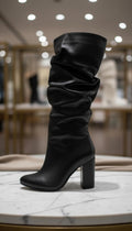 botas negras ecocuero